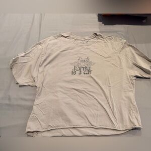 Taylor Swift Karma is a Cat Crop Top